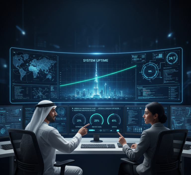 managed IT services in Dubai Consistent Uptime