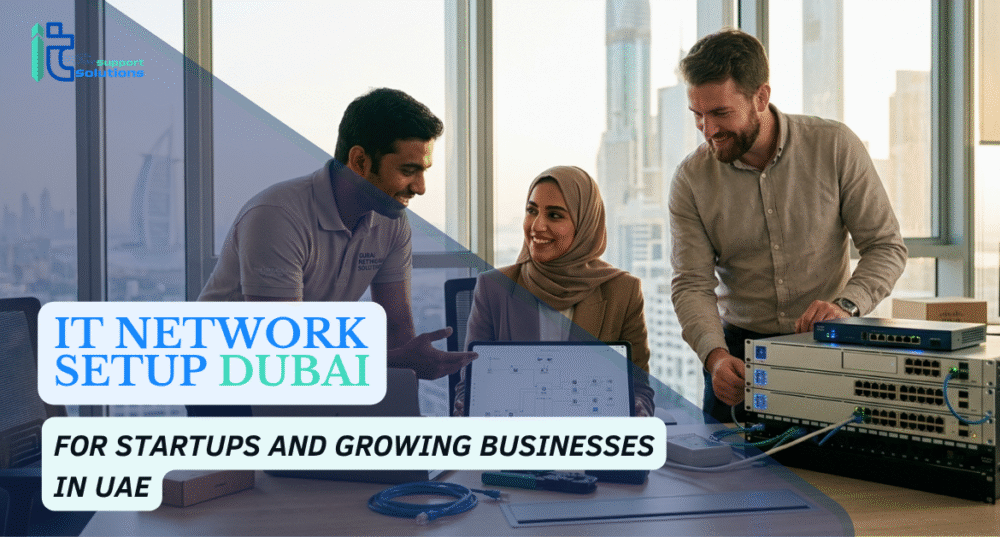 IT Network Setup Dubai for Startups and Growing Businesses in UAE