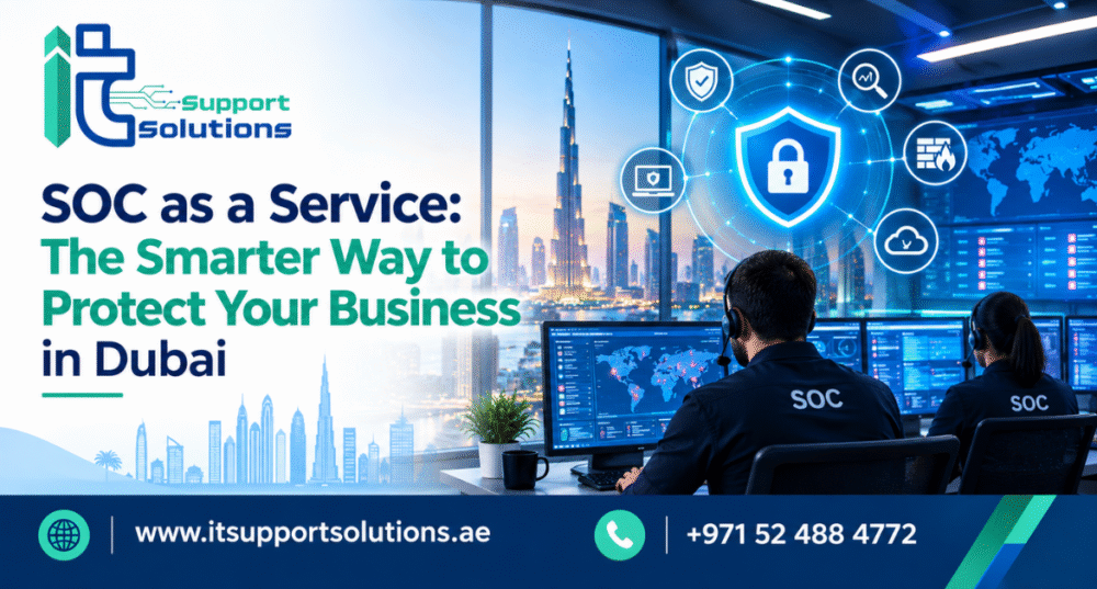 OC as a Service in Dubai providing 24/7 cybersecurity monitoring and threat detection