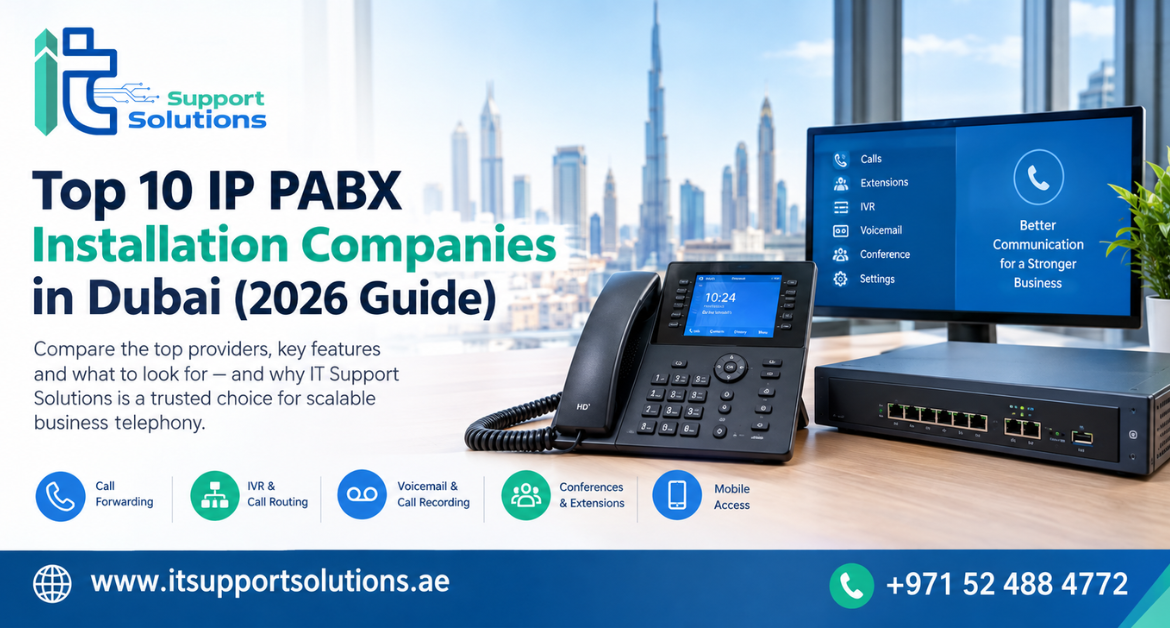 top 10 IP PABX Installation companies in Dubai